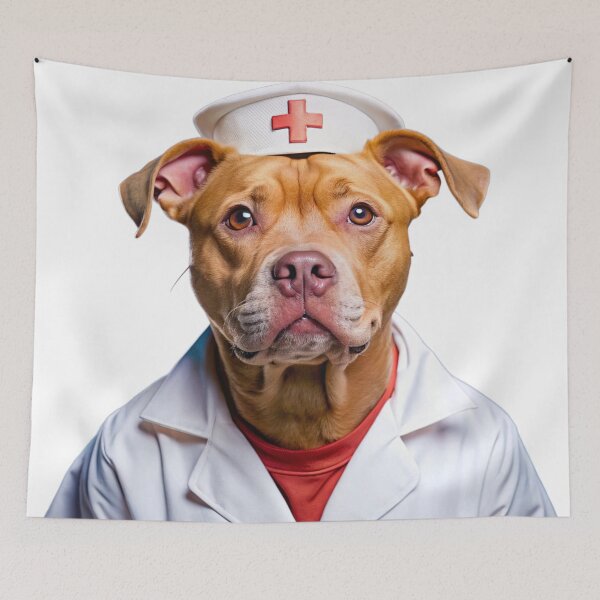 Item preview, Nurse Pitbull designed and sold by zangess1.