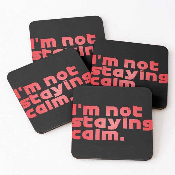 Item preview, "I'm not staying calm" Sebastian vettel designed and sold by prettynight.