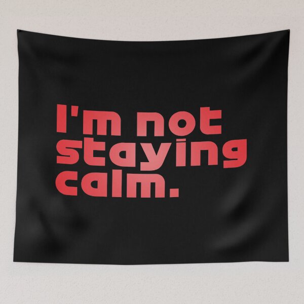 Item preview, "I'm not staying calm" Sebastian vettel designed and sold by prettynight.