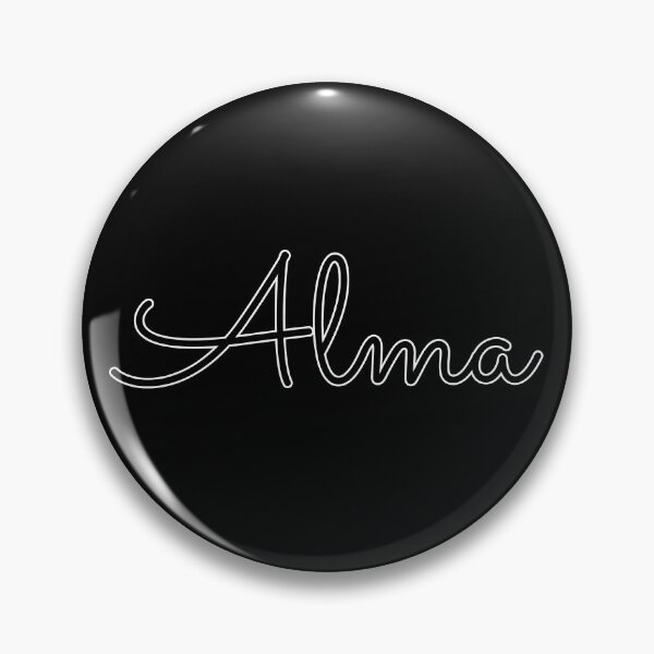 Item preview, Writing Alma Name Label (Black) designed and sold by NormadWorld.