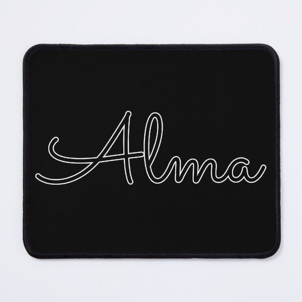 Item preview, Writing Alma Name Label (Black) designed and sold by NormadWorld.