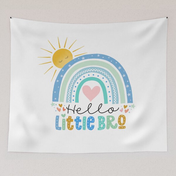 Item preview, Hello little bro Welcome Lil Bro  designed and sold by Sandra Brezina.