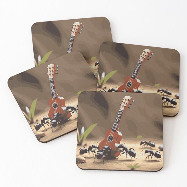 Item preview, Ukelele Ants designed and sold by Corner-Distro.