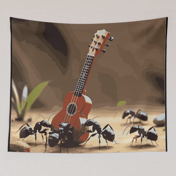 Item preview, Ukelele Ants designed and sold by Corner-Distro.