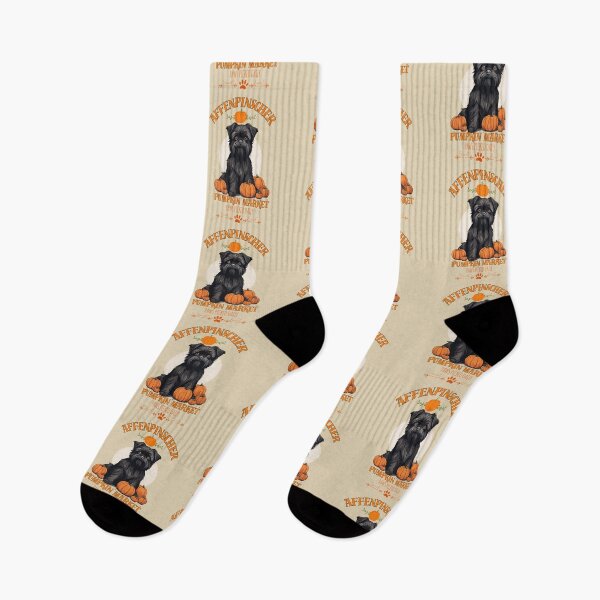 Item preview,  Pumpkin Market: affenpisncher with Pumpkins and Seasonal Text designed and sold by GoodyPaws.