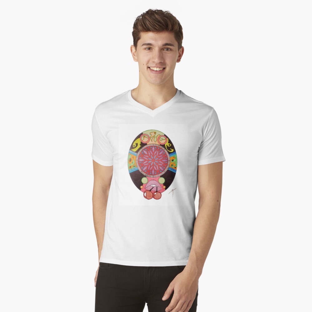 Item preview, V-Neck T-Shirt designed and sold by Cracker3.
