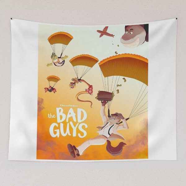 Item preview, The Bad Guys Parachute designed and sold by maRckHannah.