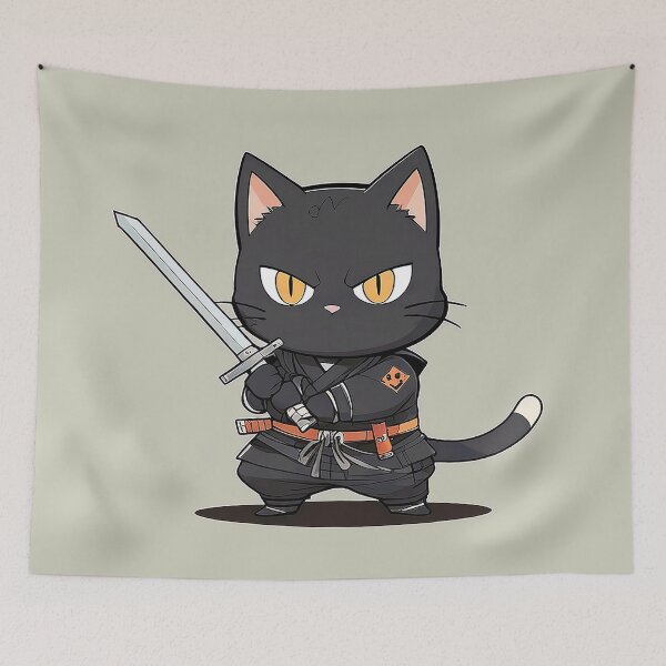 Item preview, Sifu Kitty designed and sold by ArtfullMinds.