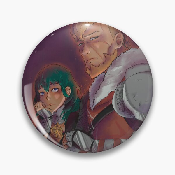 Item preview, FE3H - Byleth and Jeralt designed and sold by Kyaamen.
