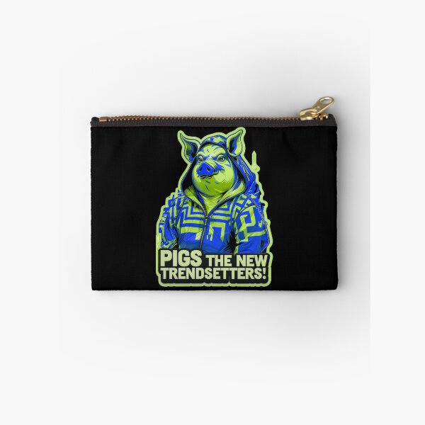 Item preview, Pigs The New Trendsetters Funny Pig Quote designed and sold by TheArtOfPat.