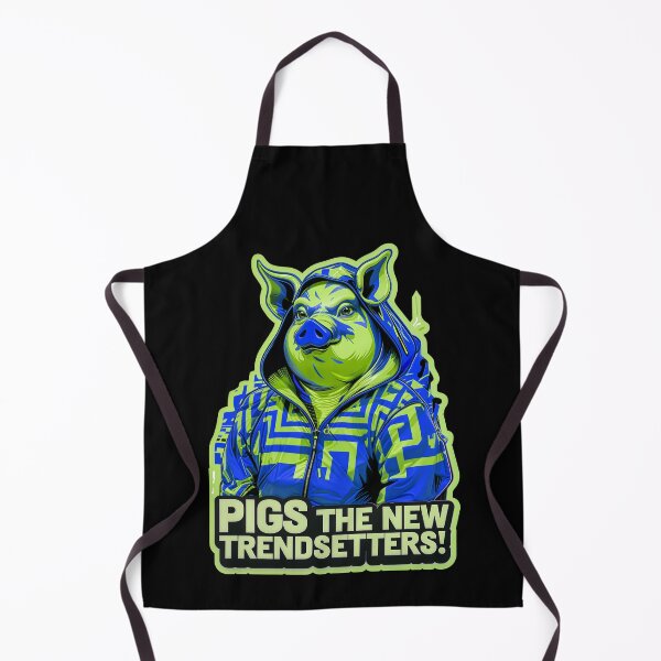 Item preview, Pigs The New Trendsetters Funny Pig Quote designed and sold by TheArtOfPat.