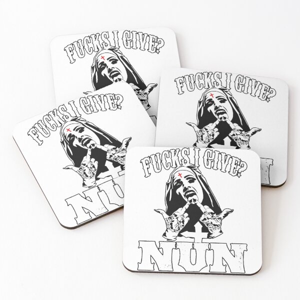 Item preview, Unholy Nun Zero F*ck Funny designed and sold by skyfesva.