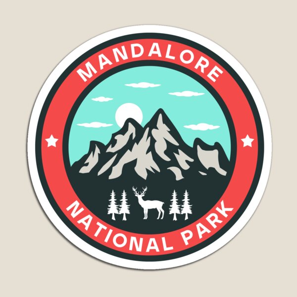 Vista previa del artículo con la obra «Parque Nacional Mandalore», diseñado y vendido por Nature-Book.