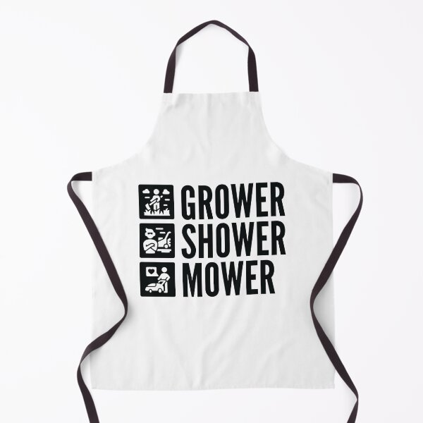 Item preview, Grower, Shower, Mower - Lawnmower Racing - Funny Lawn Mower designed and sold by Design Raptor.