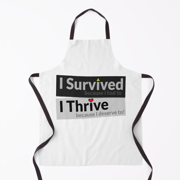 Item preview, Survived and Thrive designed and sold by IHCounselling.