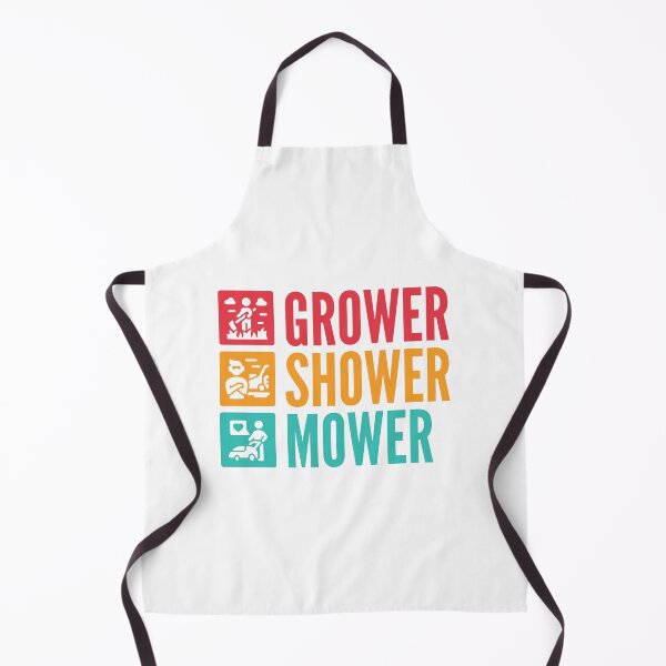 Item preview, Grower, Shower, Mower - Lawnmower Racing - Funny Lawn Mower designed and sold by Design Raptor.