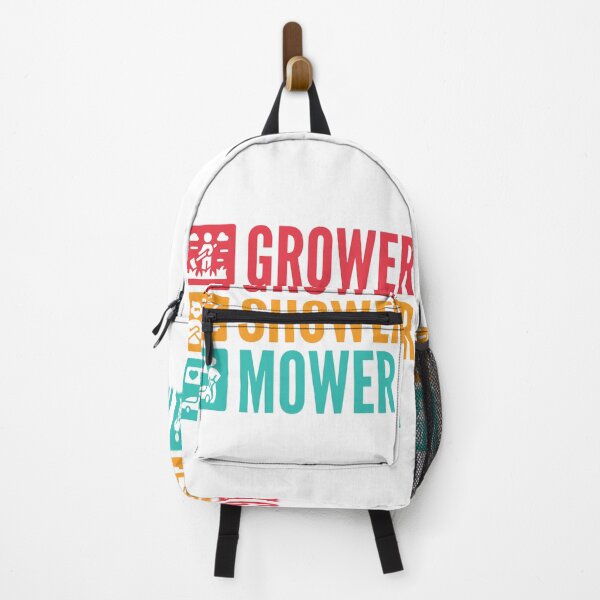 Item preview, Grower, Shower, Mower - Lawnmower Racing - Funny Lawn Mower designed and sold by Design Raptor.