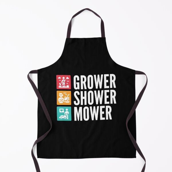 Item preview, Grower, Shower, Mower - Lawnmower Racing - Funny Lawn Mower designed and sold by Design Raptor.