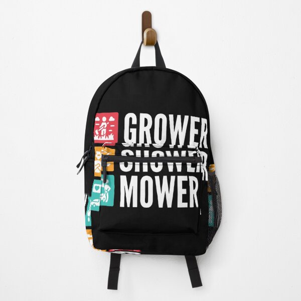 Item preview, Grower, Shower, Mower - Lawnmower Racing - Funny Lawn Mower designed and sold by Design Raptor.