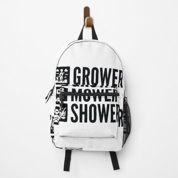 Item preview, Grower, Mower, Shower - Lawnmower Racing - Funny Lawn Mower designed and sold by Design Raptor.