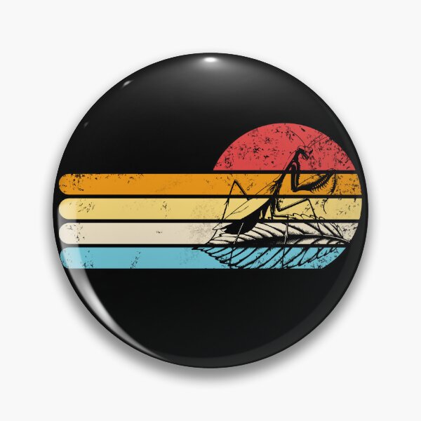Item preview, Praying Mantis Retro Sunset Entomologist Praying Mantis Gear designed and sold by DynamicDesign.