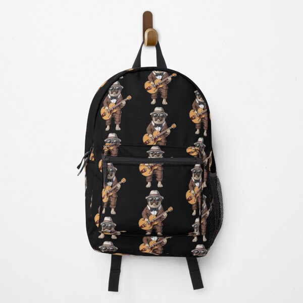 Item preview, Pug Jazz Guitar Player designed and sold by underheaven.