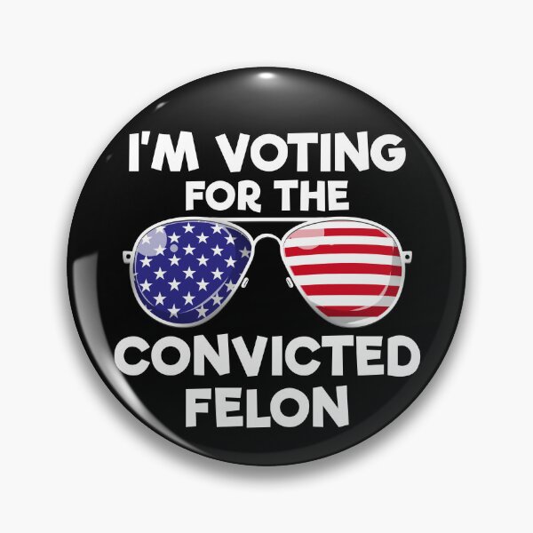 Item preview, I'm Voting For The Convicted Felon Trump 2024 Vote Felon Gear designed and sold by DynamicDesign.