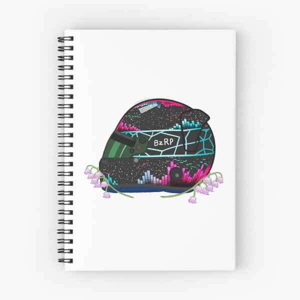 Item preview, Franco Colapinto 2024 Helmet With Flowers  designed and sold by OriDraws.