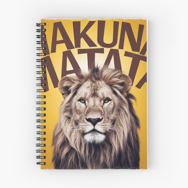 Item preview, Majestic Lion: Embrace Hakuna Matata designed and sold by The Digital Compass.