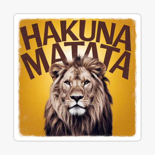 Camiseta De Hakuna Matata - Namahá Camisetas