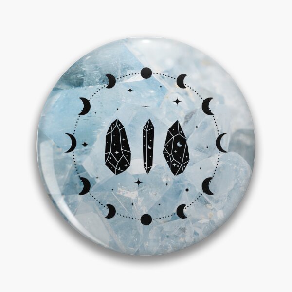 Item preview, Aquamarine Crystal Quartz Blue Green Crystals designed and sold by WildWoodlandWitch.