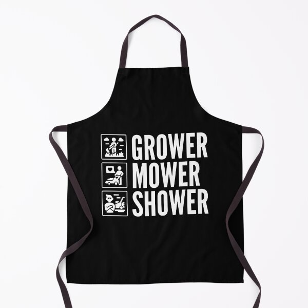 Item preview, Grower, Mower, Shower - Lawnmower Racing - Funny Lawn Mower designed and sold by Design Raptor.
