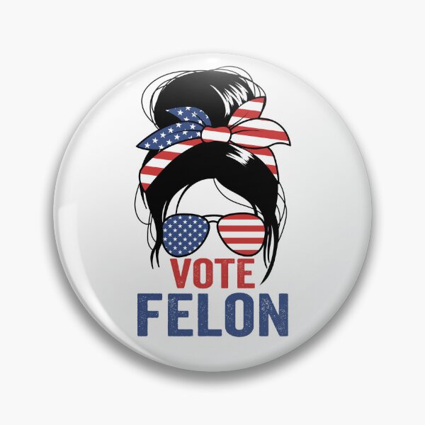 Item preview, Vote Felon President Trump 2024 Women's Vote Felon Gear designed and sold by DynamicDesign.