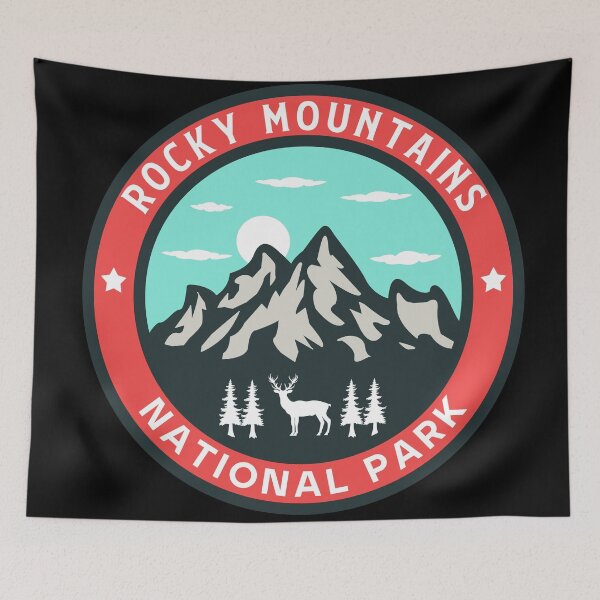Artikelvorschau, Rocky-Mountains-Nationalpark entworfen und verkauft von Nature-Book.