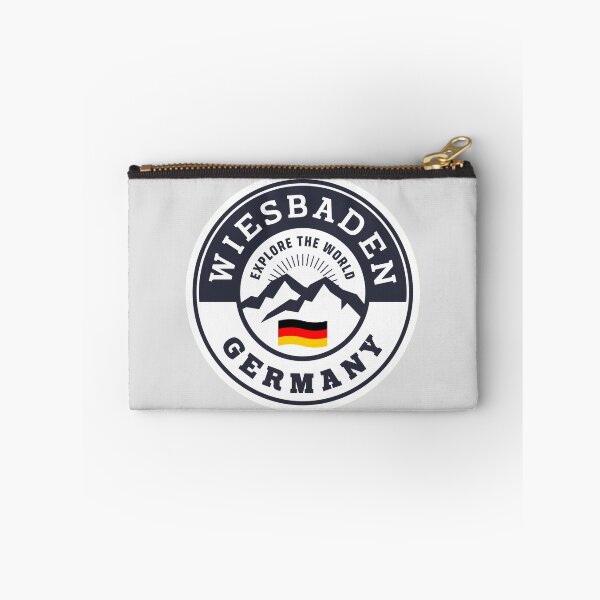 Item preview, Wiesbaden Germany Black and White Crest designed and sold by World Designs.
