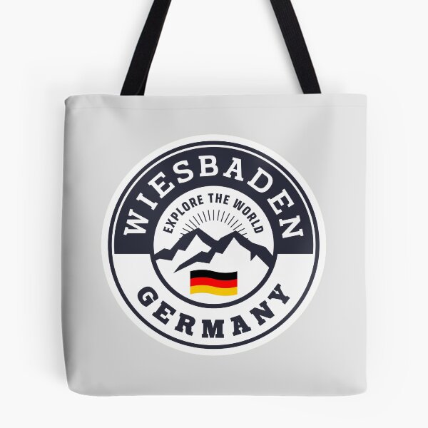 Item preview, Wiesbaden Germany Black and White Crest designed and sold by World Designs.