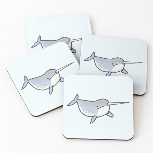 Item preview, Cute narwhal art designed and sold by Artofmayara.