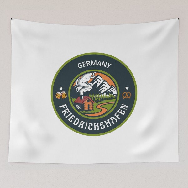 Item preview, Friedrichshafen Germany Green Emblem designed and sold by World Designs.