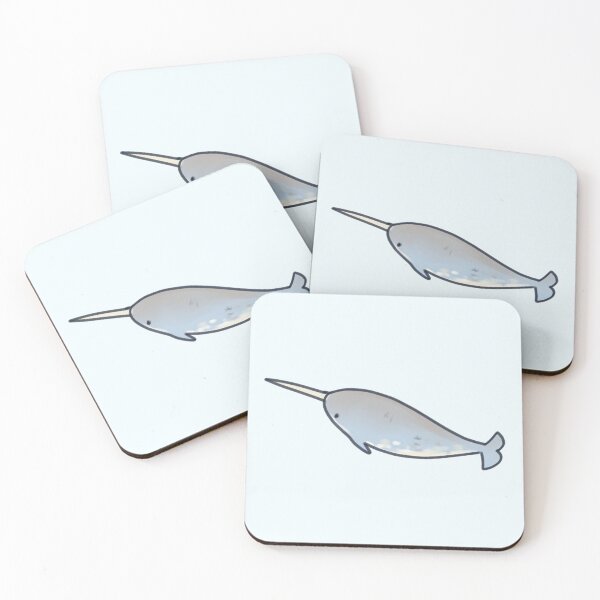 Item preview, Cute narwhal illustration  designed and sold by Artofmayara.