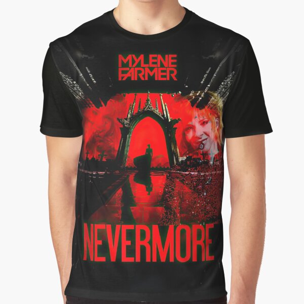 Item preview, Mylene_Farmer_Nevermore Tour 2024 designed and sold by MusicVibesTee.