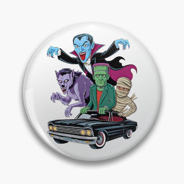 Item preview, Classic Movie Monster Car designed and sold by mrtraz.