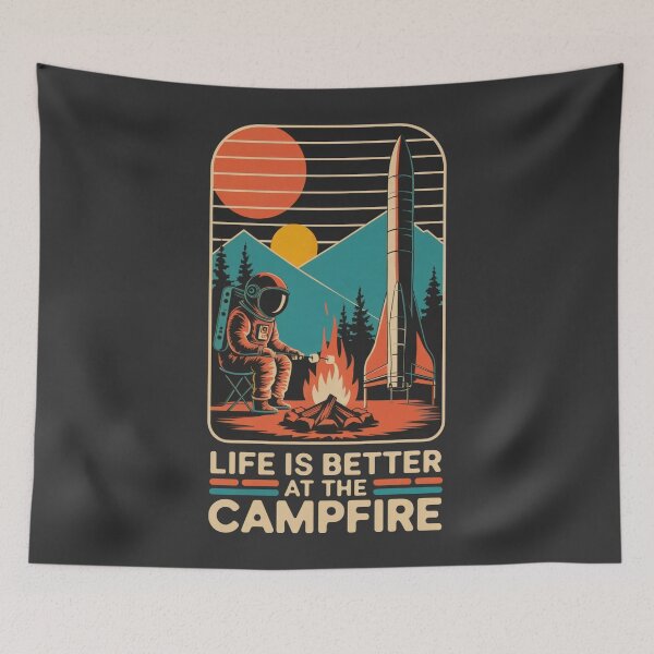 Item preview,  Life Is Better At The Campfire designed and sold by Anniko Art Studio.