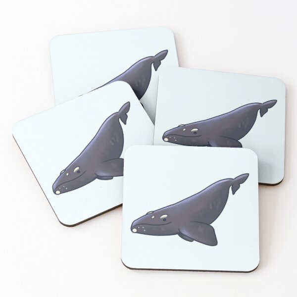 Item preview, Cute Southern Right Whale illustration  designed and sold by Artofmayara.