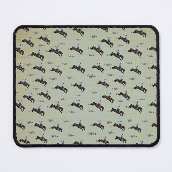 Item preview, BUCKING BRONC IN OLD FASHION CANVAS VINTAGE RODEO LOOK designed and sold by Barbara Jean Photo Art And Design.