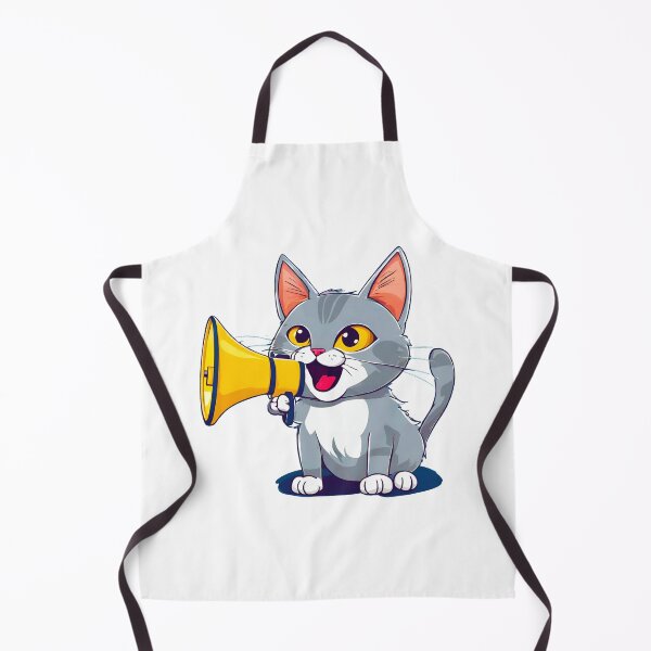 Item preview, Cat with Loudspeaker 3 designed and sold by Tom-Johnson.