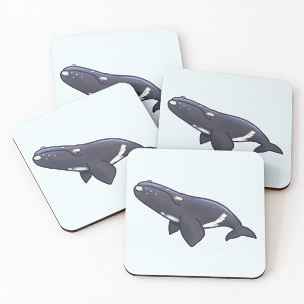 Item preview, Cute Southern Right Whale art  designed and sold by Artofmayara.