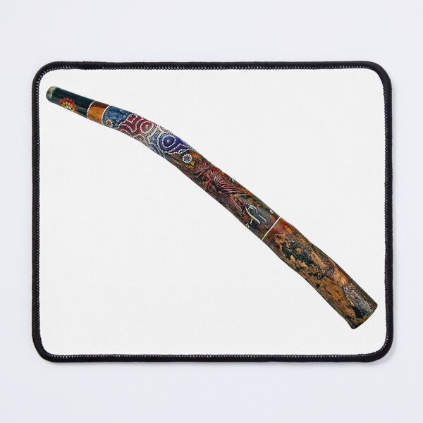 Item preview, Handcrafted Didgeridoo with Aboriginal Art designed and sold by urzga.