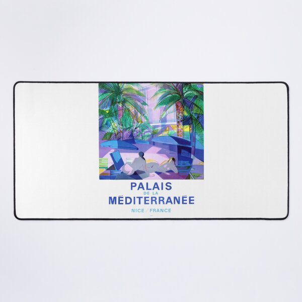 Item preview, Vintage travel poster for Nice France designed and sold by colliophoto.