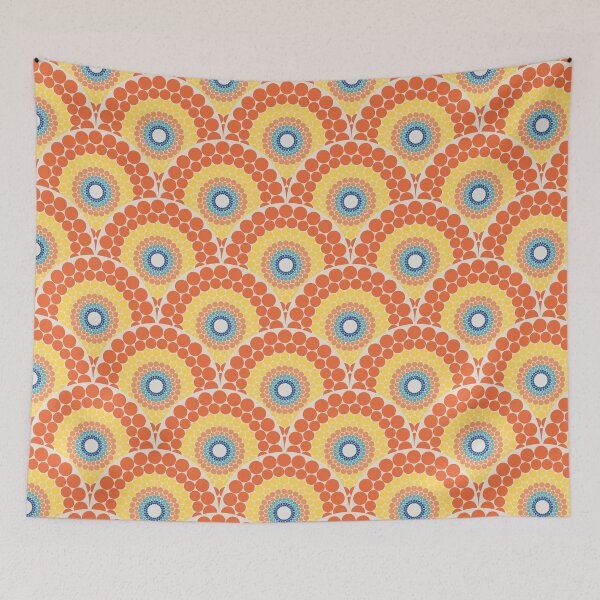 Item preview, Radiant Aegean Summer Art Deco Mandala designed and sold by Triplicate Limited.