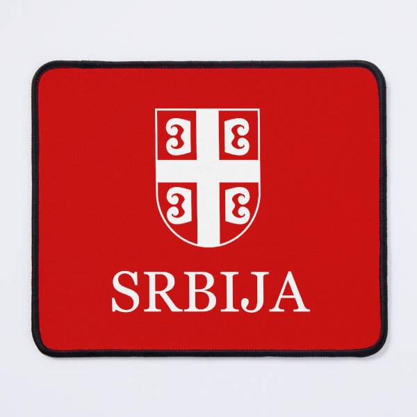 Item preview, Srbija Serbia White designed and sold by VRedBaller.